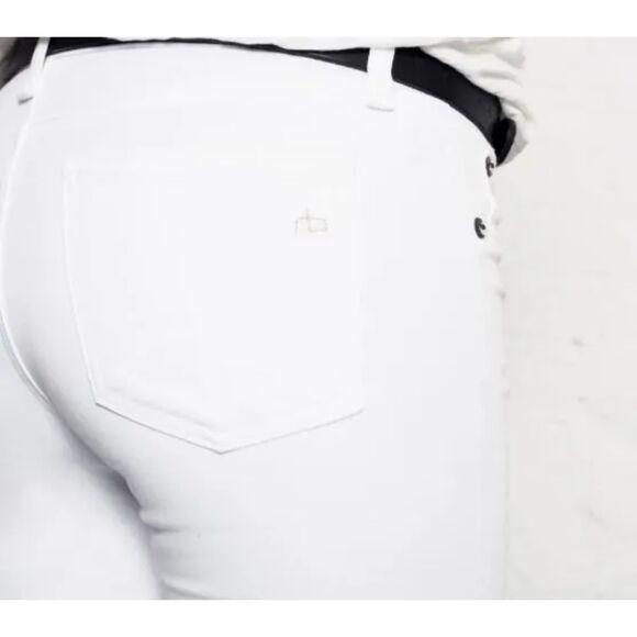 RAG & BONE Legging in Bright White Jeggings Jeans Size 28 - Picture 3 of 11